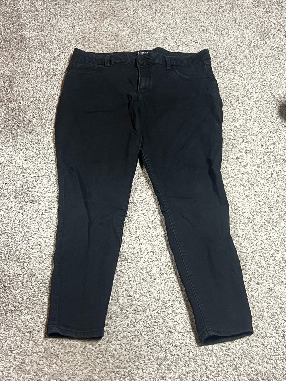 d. jeans Women’s Skinny Jeans in Black